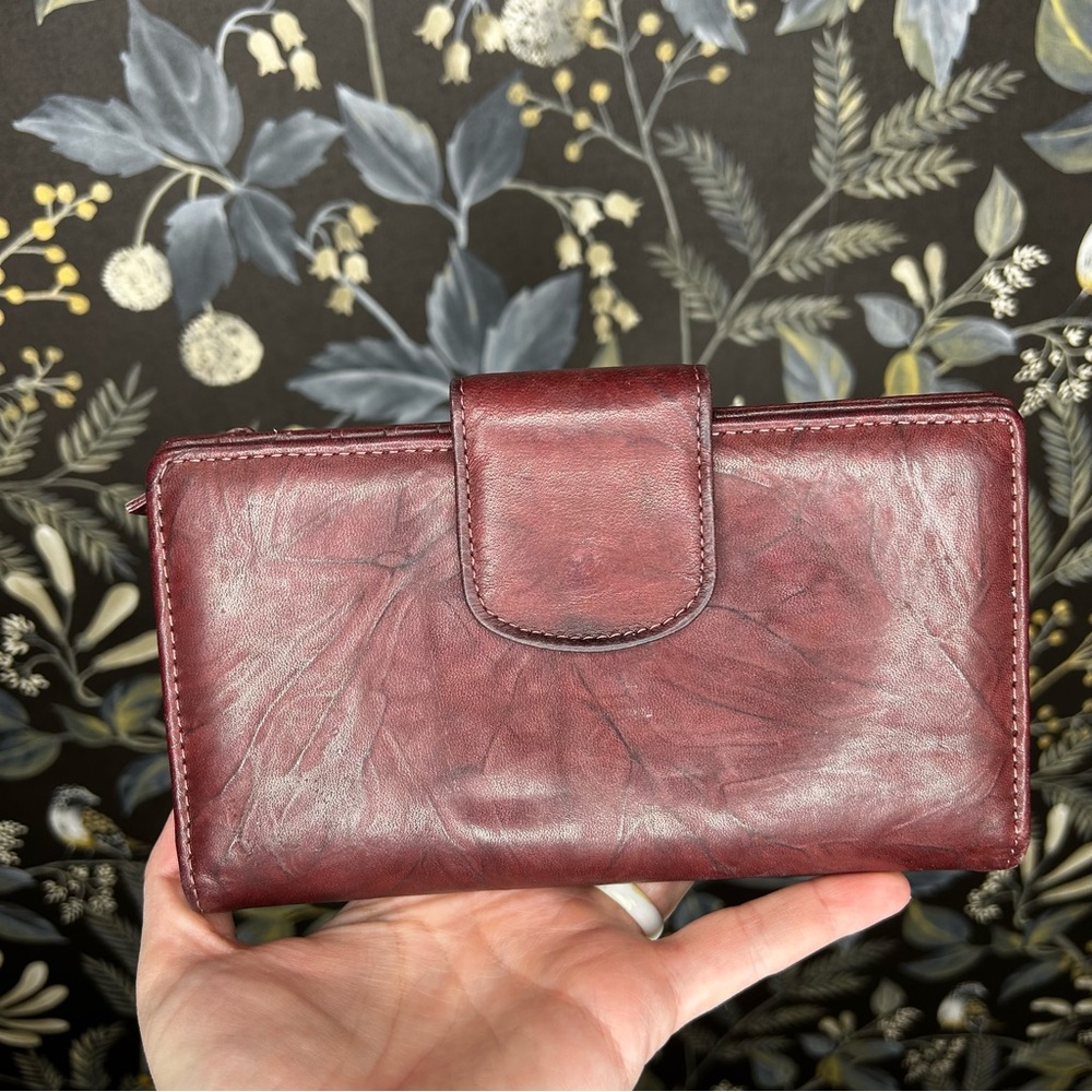 Red Leather Wallet